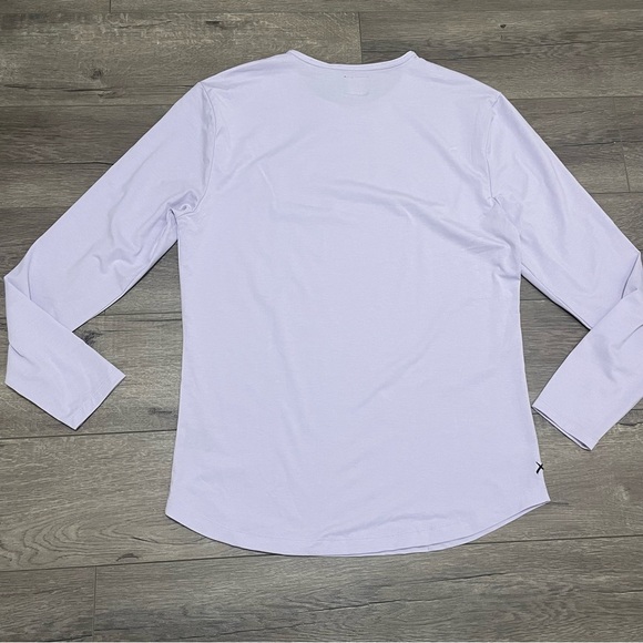 2 Cuts Clothing Long Sleeve Tee T-Shirt Crew Neck Curve Hem Pyca Pro Sz XL NEW - Picture 7 of 13